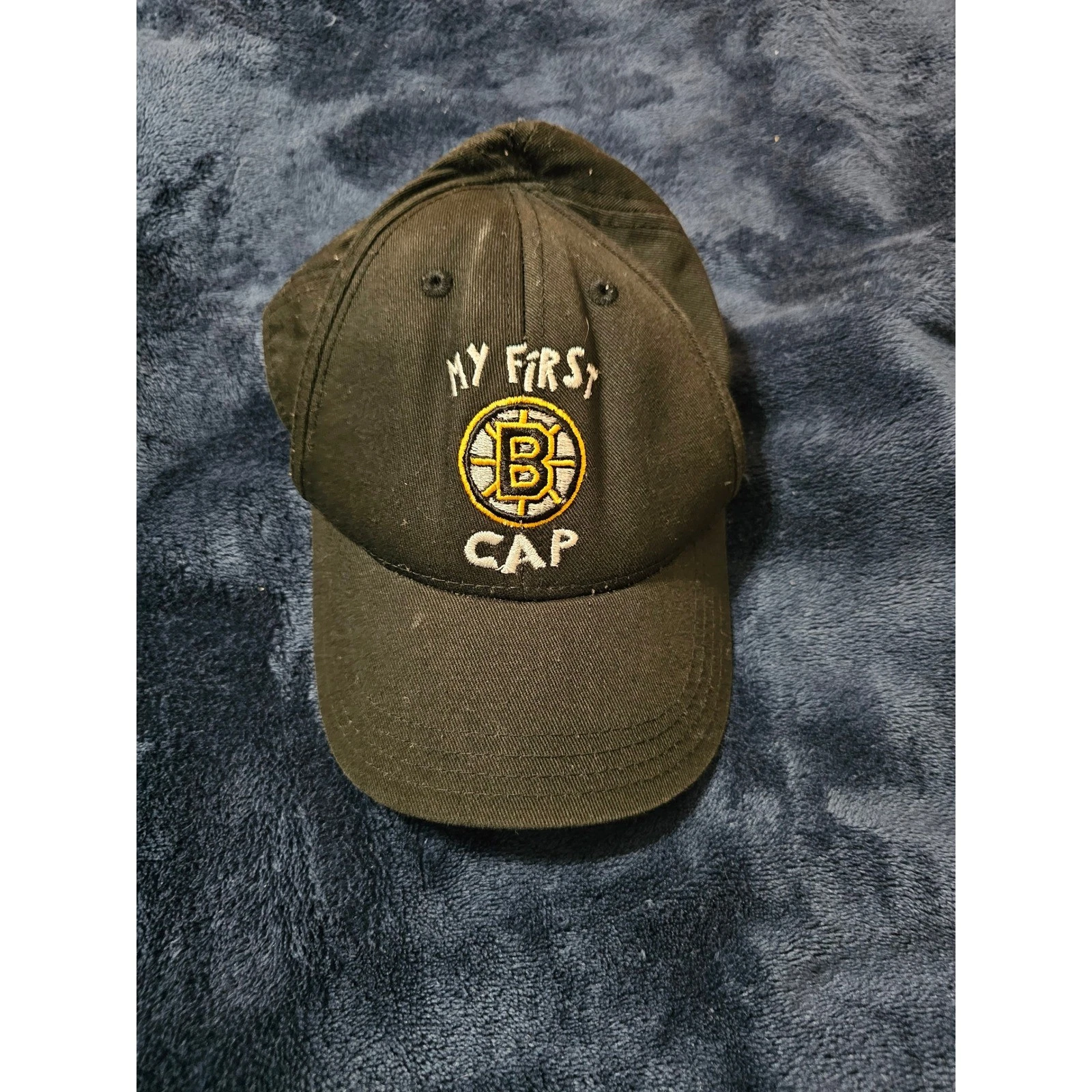 My first Boston Bruins cap Reebok kids hockey NHL