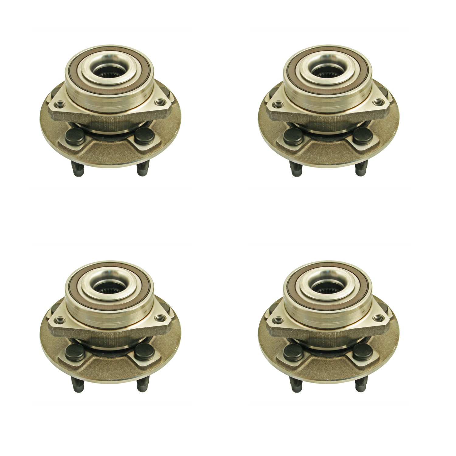 ACDelco Front & Rear Wheel Bearing and Hub Kit For Camaro CTS Impala 4-Wheel ABS