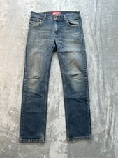 Levis 511 Y2K Jeans Mens/Boys Sz 20 Reg 30x30 Blue Skinny Red Tab Whiskered
