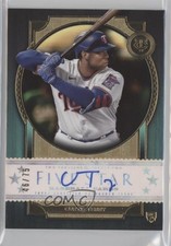 2022 Topps Five Star Auto Aqua 46/75 Curtis Terry #FSA-CT Auto 6ns