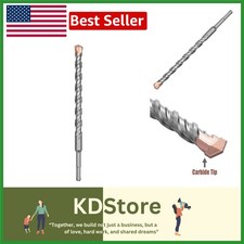 Heavy Duty 1-1/8 x 8 inch SDS Plus Masonry Drill Bit for Concrete Brick Stone