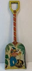 Vintage Child's Sand Beach 14" Shovel Pirate Metal Tin Litho Toy J Chein USA