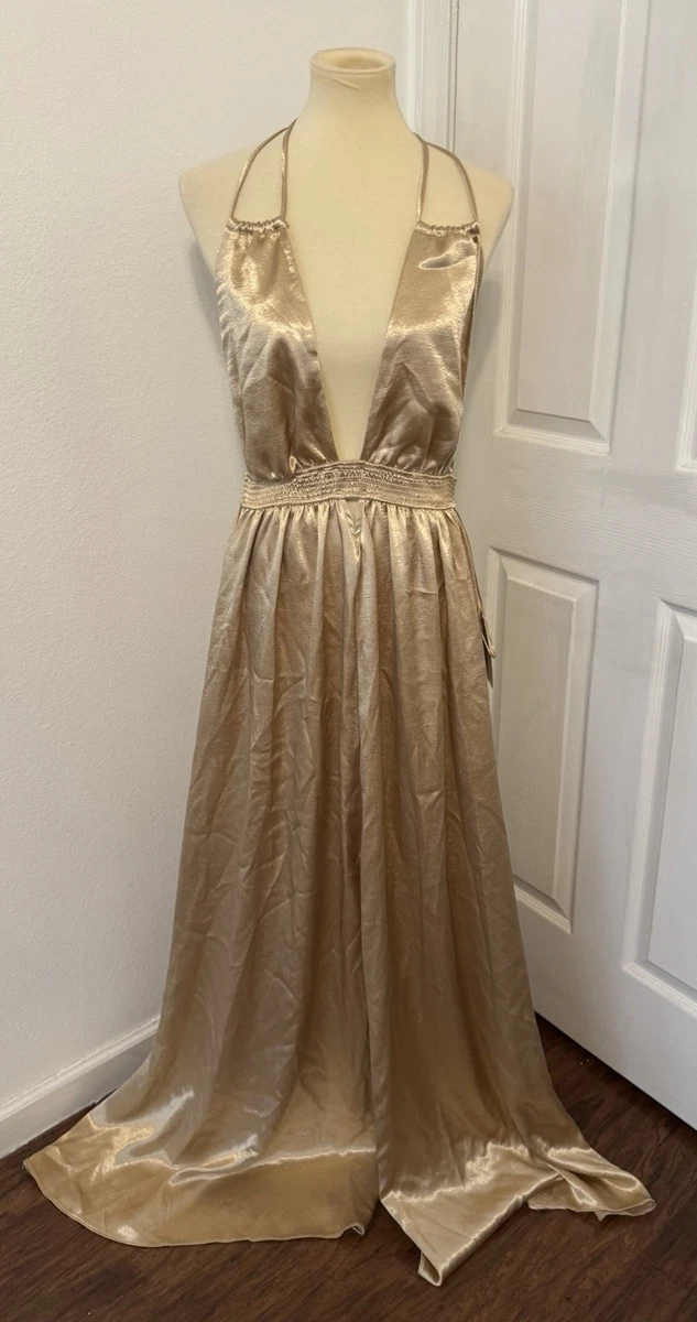 Free People Gold Dresses for Women for sale | eBay