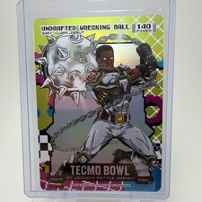 2026 Bo Jackson Battle Arena Tecmo Undrafted Wrecking Ball 80's 8-Bit Rad RD579