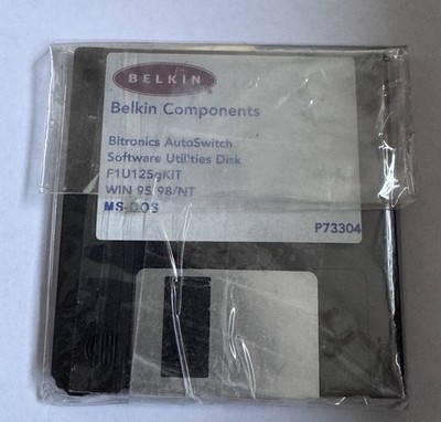 Belkin Bitronics AutoSwitch Software Utilities Disk