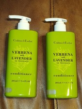 Crabtree  Evelyn Verbena Lavender Conditioner 285ml x2 New