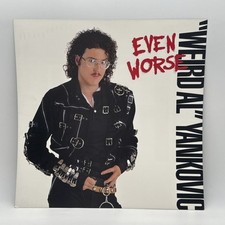 Weird Al Yankovic - Even Worse - Promo 12&rdquo; Record Display Flat