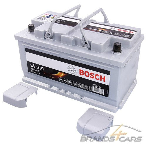 BOSCH AUTOBATTERIE 12V 85Ah STARTERBATTERIE 800A ERSETZT 77AH 79AH 80AH 82AH 84 - Bild 3 von 6