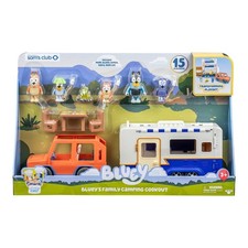 Bluey's Family Camping Cookout Playset
