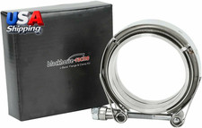 3 Inch 76Mm Stainless Steel V Band Bolt Clamp with 2 Male Fem