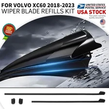 OEM 31490722 Front Windshield Wiper Blades Refills Kit For Volvo XC60 2018-Up