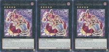 3x Imperial Princess Quinquery | JUSH-EN045 | Rare | 1st Ed |NM | YuGiOh