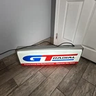 Vintage Tire Advertising GT Radial Light Up Sign - Working - Double Sided -