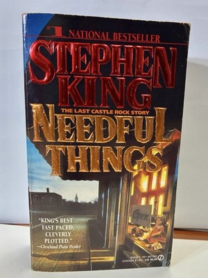 Needful Things By Stephen King-First Signet Printing, 1992 Paperback. Clean!