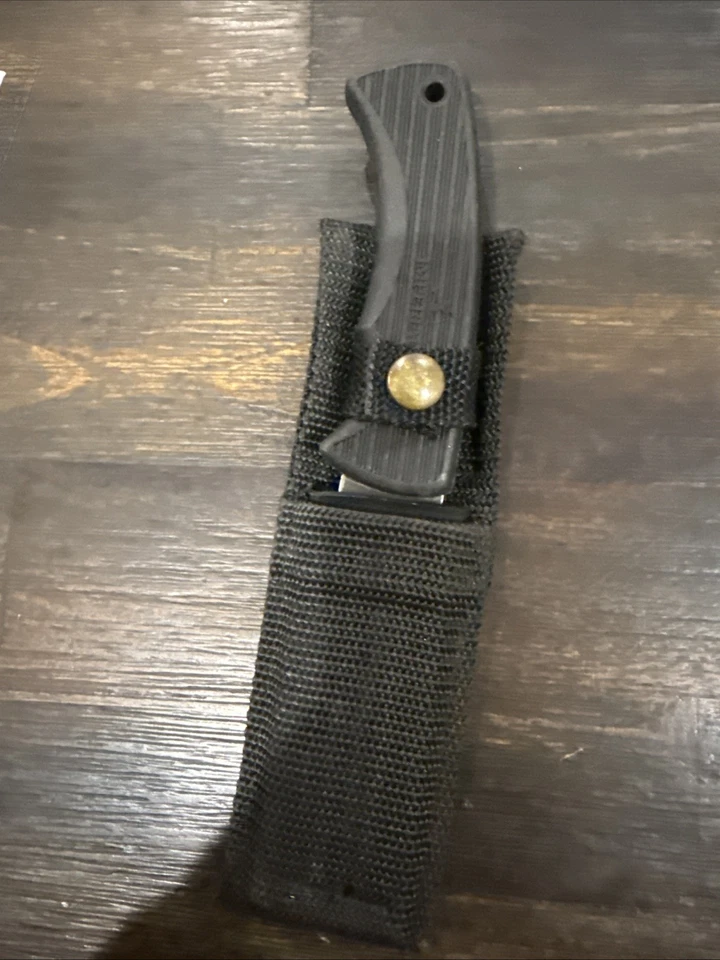 Faca preta de lâmina fixa de aço inoxidável Imperial Ireland com bainha - Imagem 4 de 4