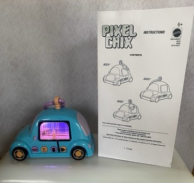 MINT Pixel Chix Road Trippin' Blue Car (J8324),Tested,Working, W