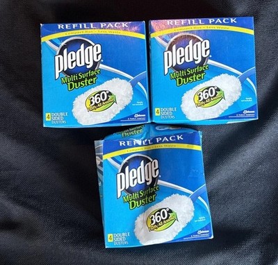 3 Pledge Multi Surface Duster Refill Packs 12 Total