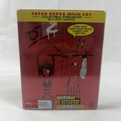 Deadpool 2 Bluray Collectible Steelbook with Slipcover Super Duper Cut RARE