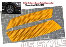 SML US Style Seitenreflektor Sidemarker VW Tiguan 2016-2020 orange
