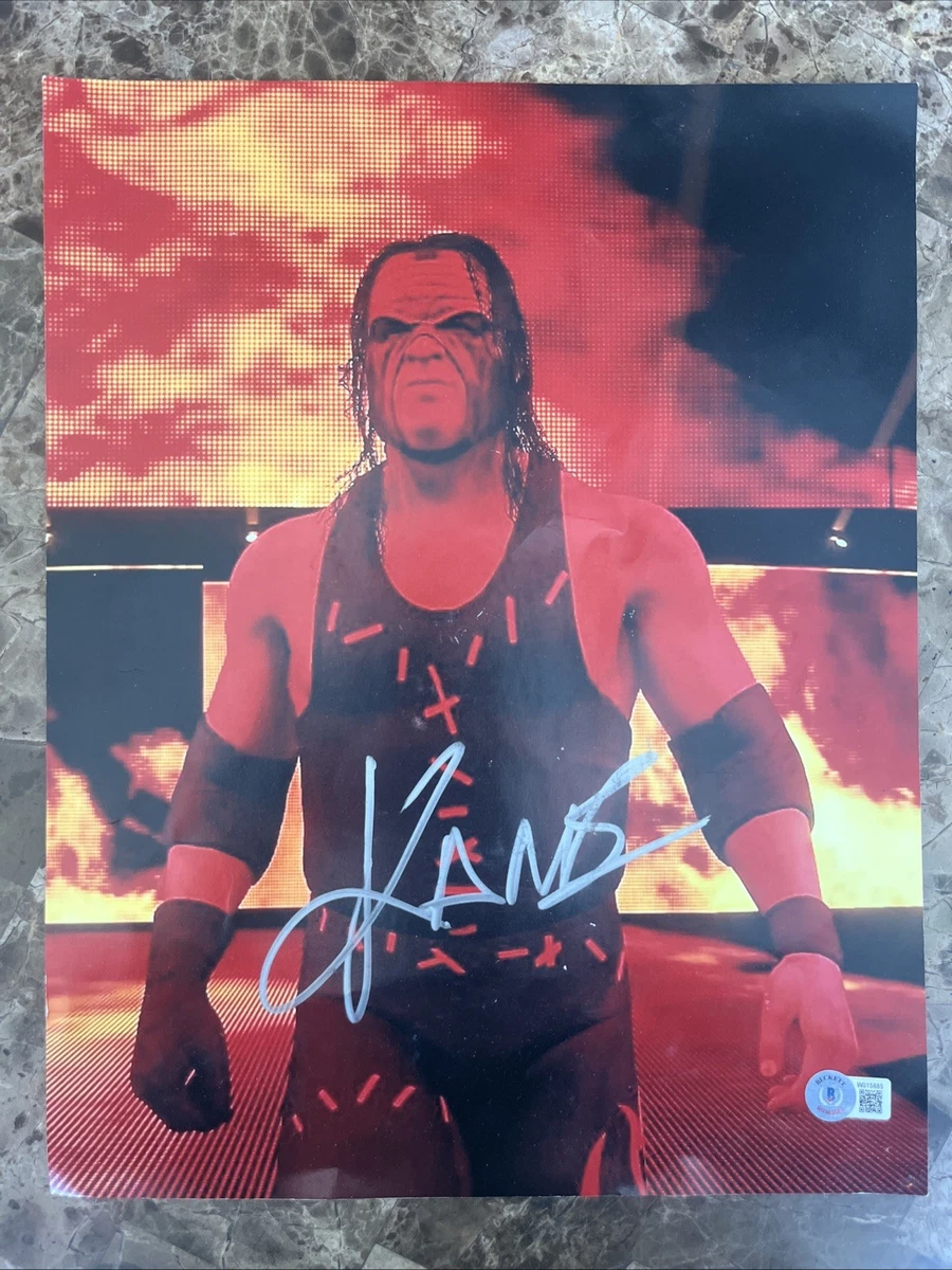 赤い怪物　ケイン　直筆サイン色紙（WWEスーパースター　外国人プロレスラー） Kane Wrestling Original Autographed Items for sale | eBay
