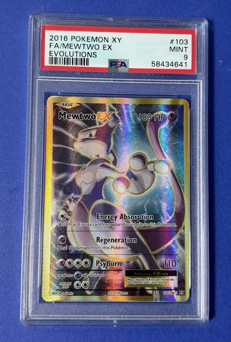 Mewtwo Pokémon TCG Professional Sports Authenticator (PSA