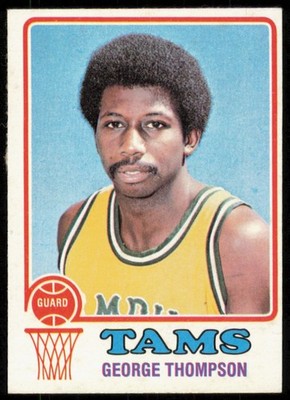 1973-74 TOPPS GEORGE THOMPSON MEMPHIS TAMS #185 EX