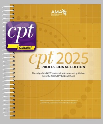 CPT Professional 2025 und CPT QuickRef APP Produktbündel von American Medical Associatio