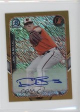 2015 Bowman Gold 21/50 Dylan Bundy #FFM-DB Auto g0n