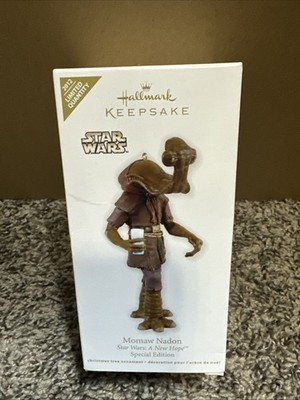 Momaw Nadon 2012 Special Edition STAR WARS Hallmark Ornament MIB NEW