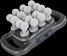 UFFAE 16-Head Deep Tissue Percussion Massage Gun Battery Powered 9 Modes Black