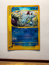 Totodile [Reverse Holo] #134 Pokemon Expedition Base set