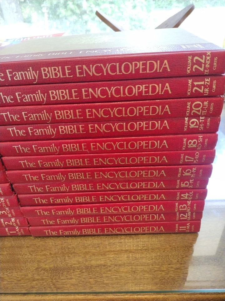 The Family Bible Encyclopedia (1972, Hardcover Set) 22 Book Set - Image 3 of 4