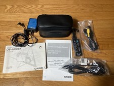 Vintage CASIO QV-8000SX Works with case and other Accessories Tested & Working