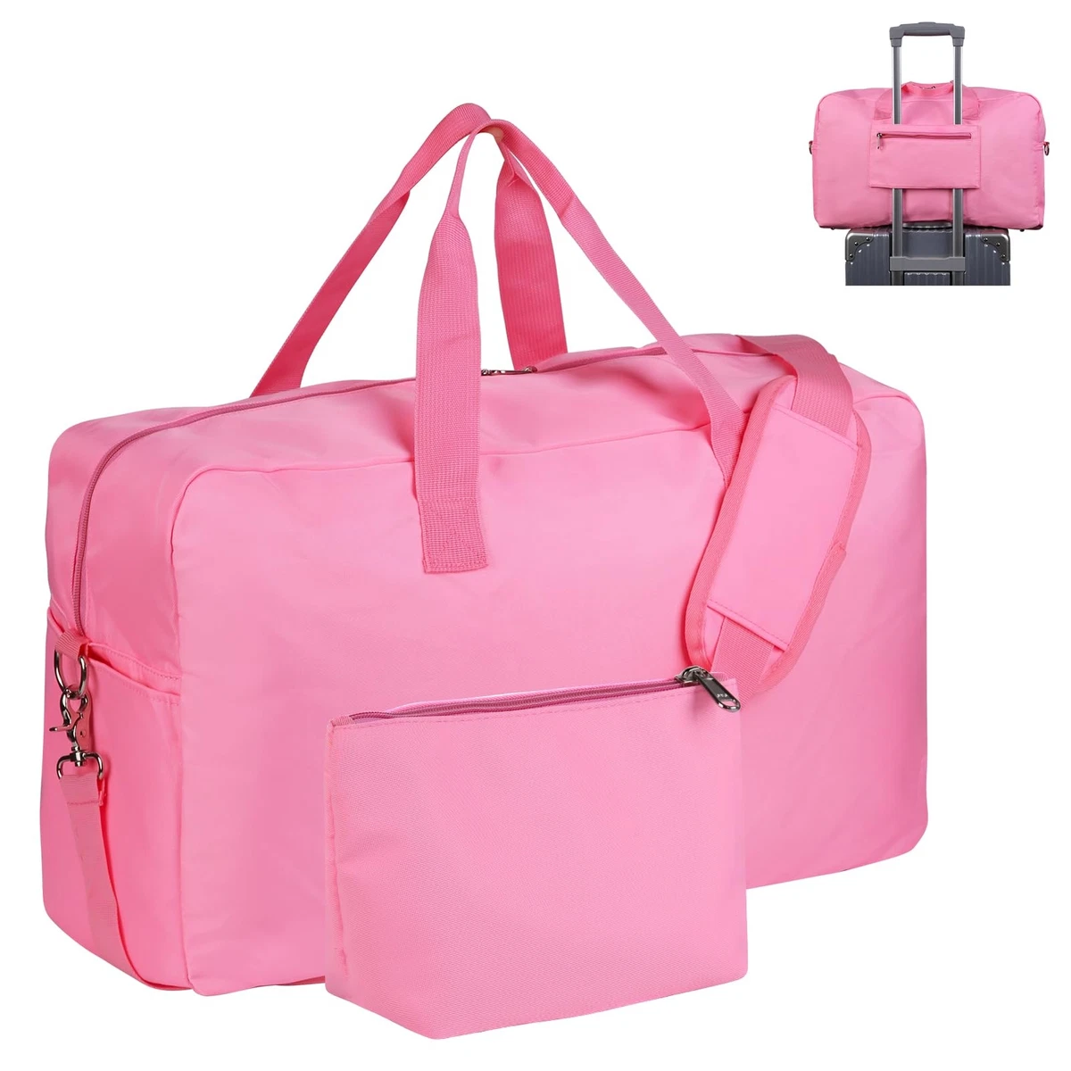 Weekender Bag For Women 22x14x9 Gym Duffle Bags 45l Carry On travel Tote duffel