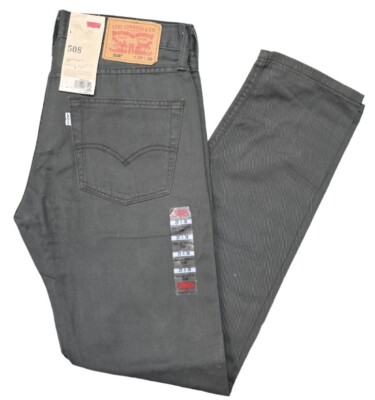 Levi's Men's 508 Regular Taper Fit Jeans Beluga 30W x 32L 165080330