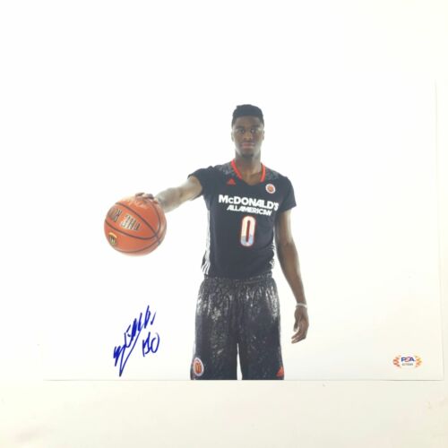 Emmanuel Mudiay signed 11x14 photo PSA/DNA Utah Jazz Autographed - Picture 1 of 3