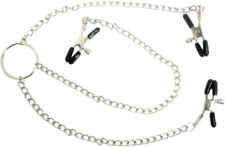 Elite Clitoris Clamps, Nipple Clamps Vice Labia Clip with Soft Adjustable Rubber