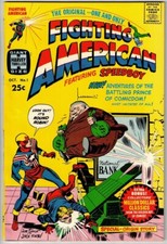 FIGHTING AMERICAN # 1 (HARVEY) (1966) JOE SIMON & JACK KIRBY - 68 pages