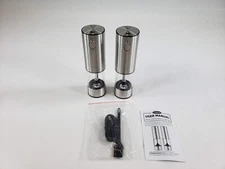 TOMEEM Upgraded Larger Capacity Electric Salt and Pepper Grinder Set Adjustable