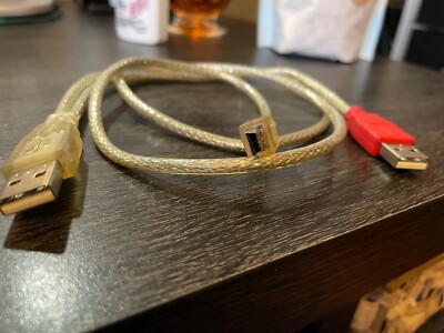 USB 2.0 Splitter to MINI B Cable 33''
