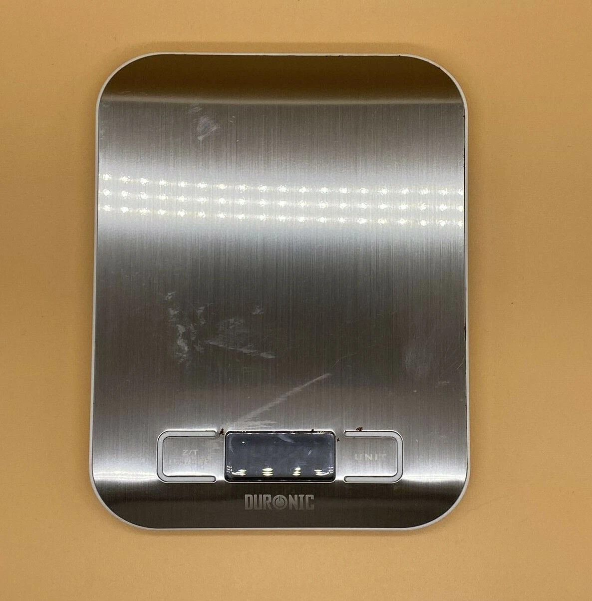 Duronic Electronic KS1007 SIlver Electric Scale 5kg/11lb Capacity