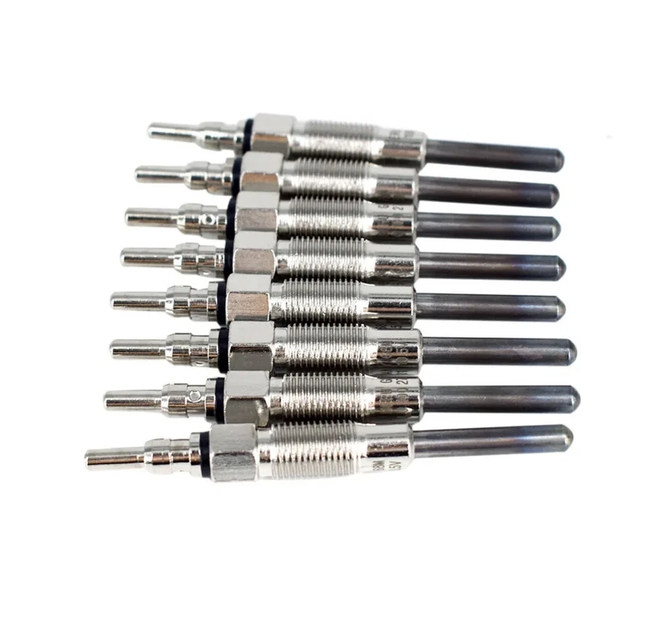 Juego de 8 bujías incandescentes Motorcraft ZD-9 para 7,3 L IDI Ford F250 F350 F59 diésel Foto 3 de 4