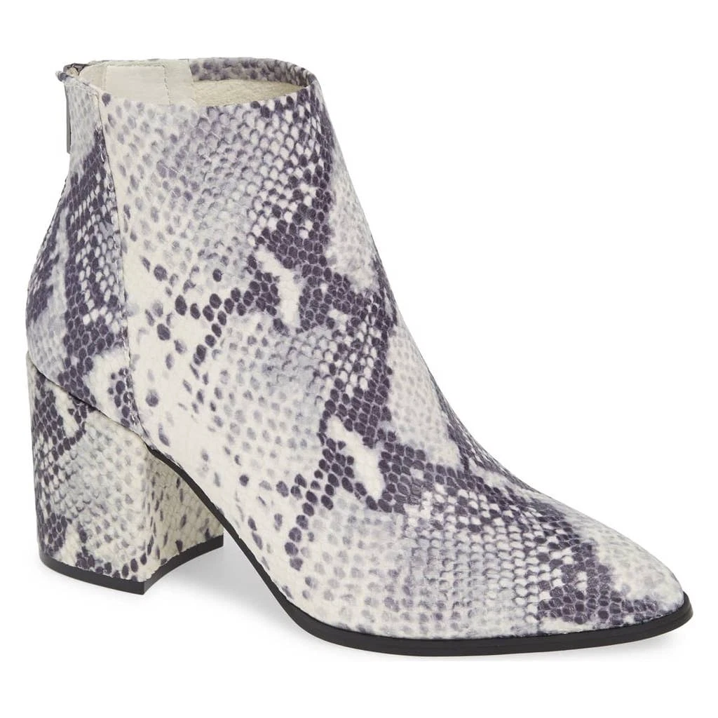 Steve Madden Jillian Ankle Bootie in Snake Skin Print Boots