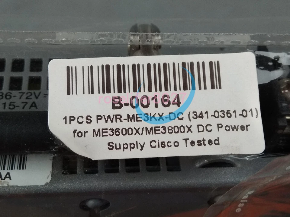 1PCS PWR-ME3KX-DC (341-0351-01) for ME3600X/ME3800X DC Cisco Power Supply Tested - Photo 1/1