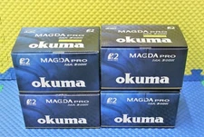 Okuma Magda Pro 2BB Line Counter Trolling Reel With Auto Trip MA 30DX 4-Pack