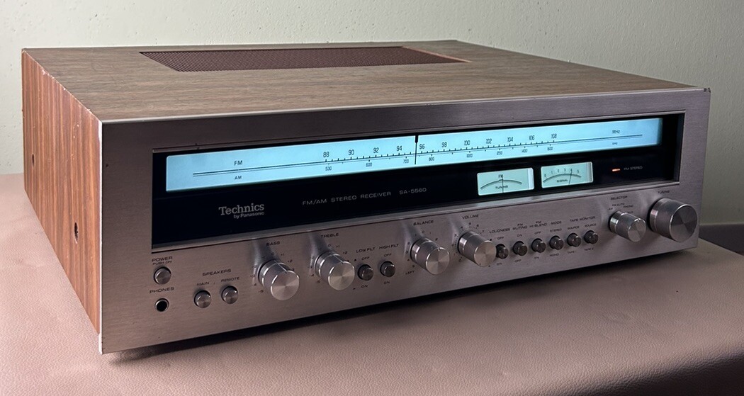 Technics SA-5500 ラジオチューナー Technics SA-5500 ラジオ