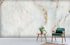 3D Golden Marble Texture Wallpaper Wall Mural Removable Self-adhesive Sticker080