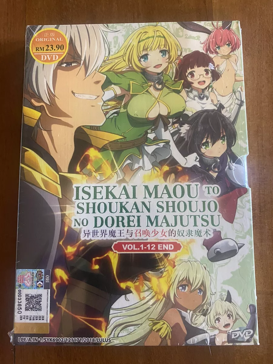 DVD Anime english Dubbed Isekai Maou to Shoukan Shoujo Dorei 