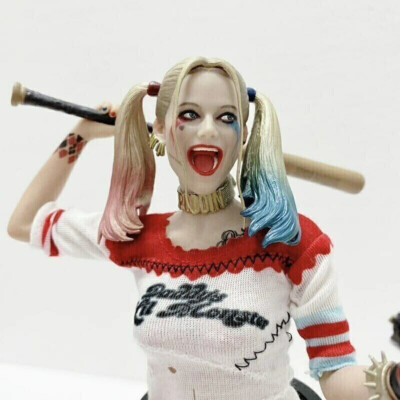 Crazy Suicide Harley Quinn Toys Squad 1/6 th Scale toy 30cm Quinn