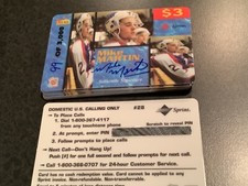 Mike Martin #28 1995 Signature Rookies Hockey Auto-Phonex Certified Autograph